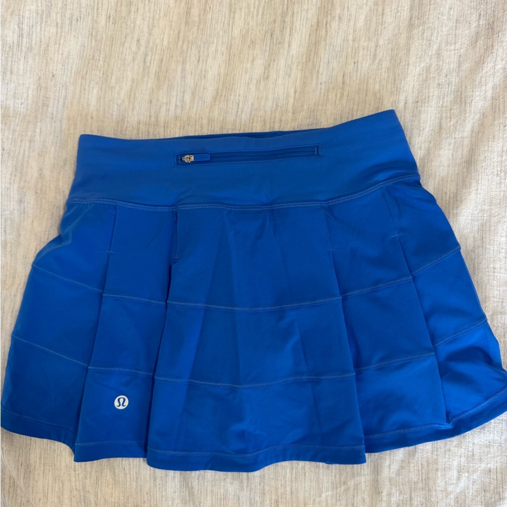 lululemon athletica Vibrant Blue Mini Skirt